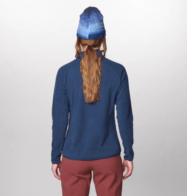 Women's Microchill 1/4 Zip Pullover, Color: Outer Dark Heather