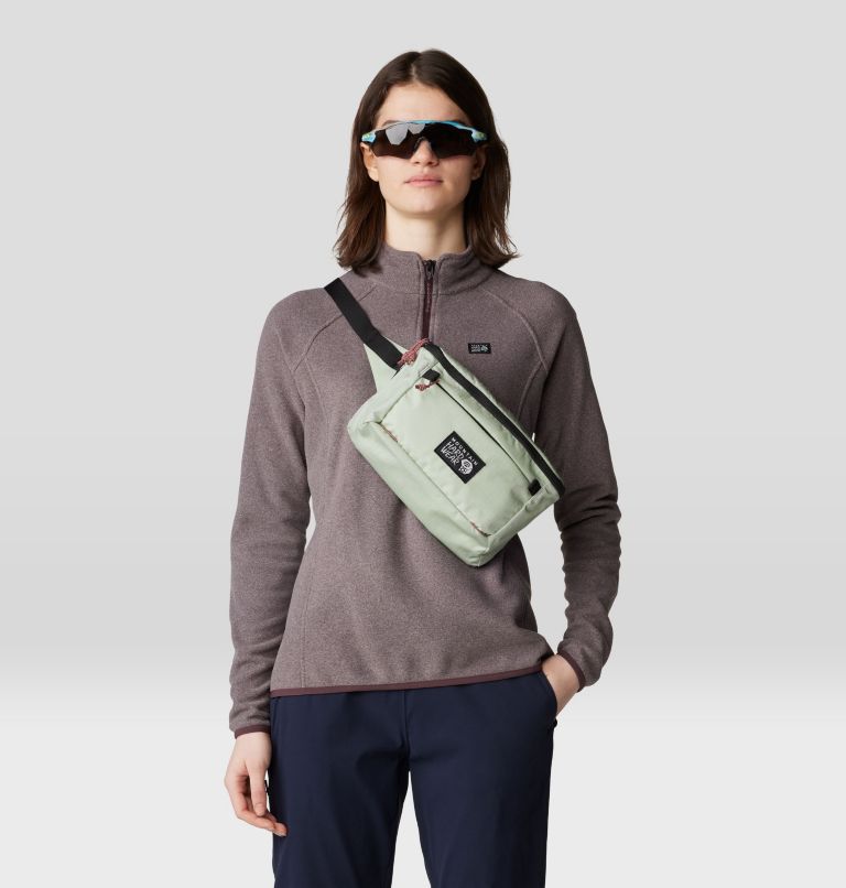Women's Microchill 1/4 Zip Pullover, Color: Blackberry Heather, image 5
