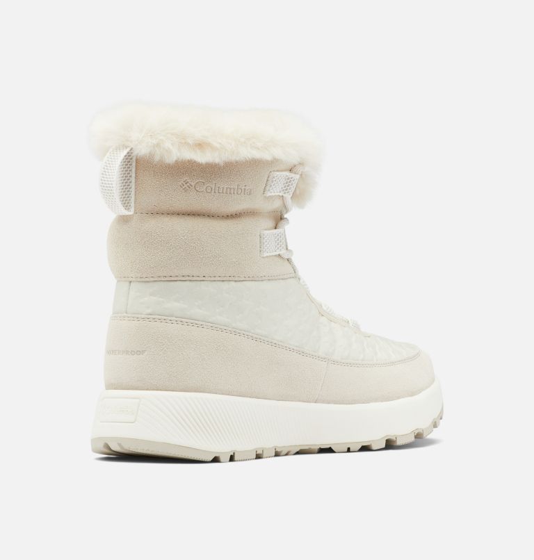 Women's Slopeside Peak II Luxe Waterproof Snow Boot, Color: Dark Stone, Sea Salt, image 9