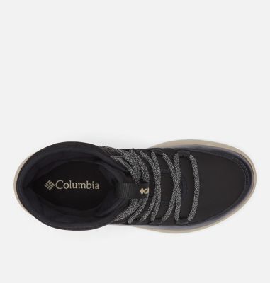 Women's Slopeside Village II Omni-Heat Mid Winter Boot, Color: Black, Silver Sage, image 3