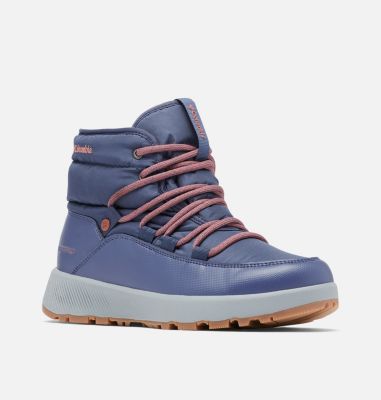 Women's Slopeside Village II Omni-Heat Mid Winter Boot, Color: Nocturnal, Beetroot, image 2