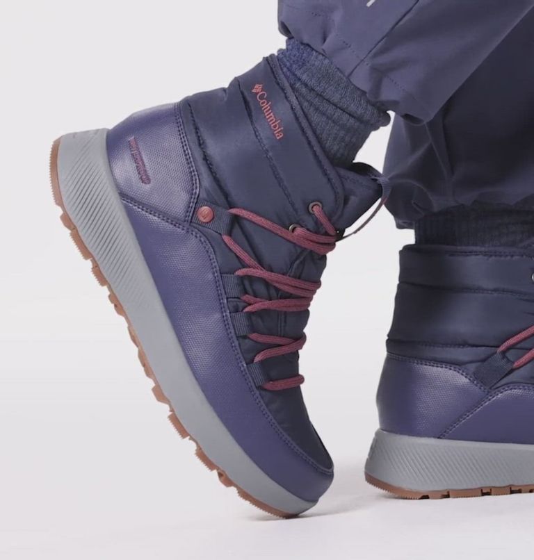 Women's Slopeside Village II Omni-Heat Mid Winter Boot, Color: Nocturnal, Beetroot