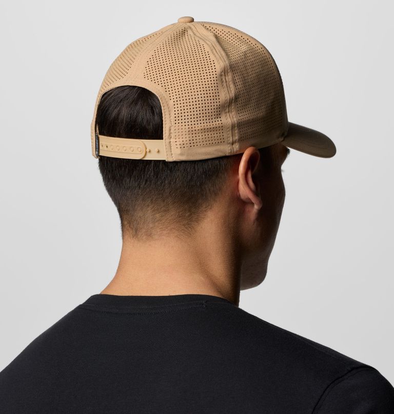 Gorra unisex Mountaincap de tejido elástico 3D, Color: Canoe, Circular Linescape, image 4