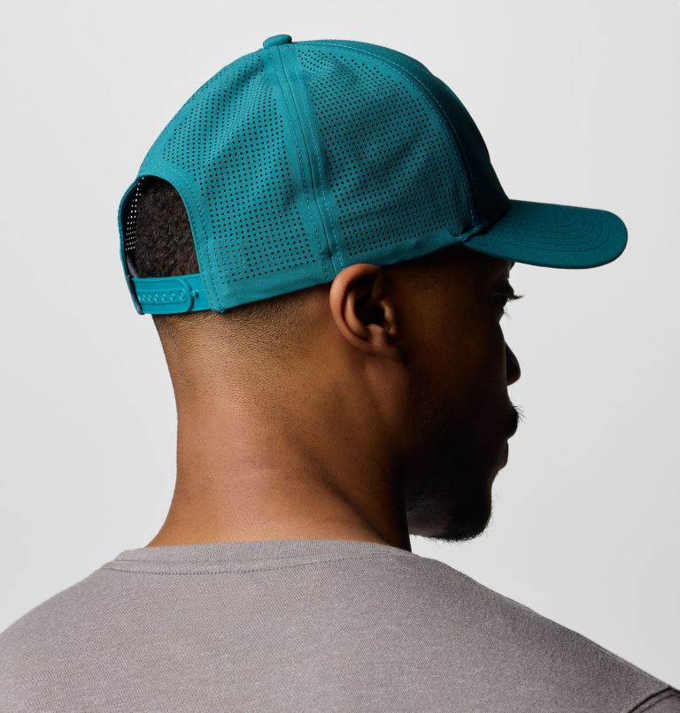Casquette Extensible à Bouton-pression Mountaincap 3D Unisexe, Color: River Blue, Circular Linescape, image 3