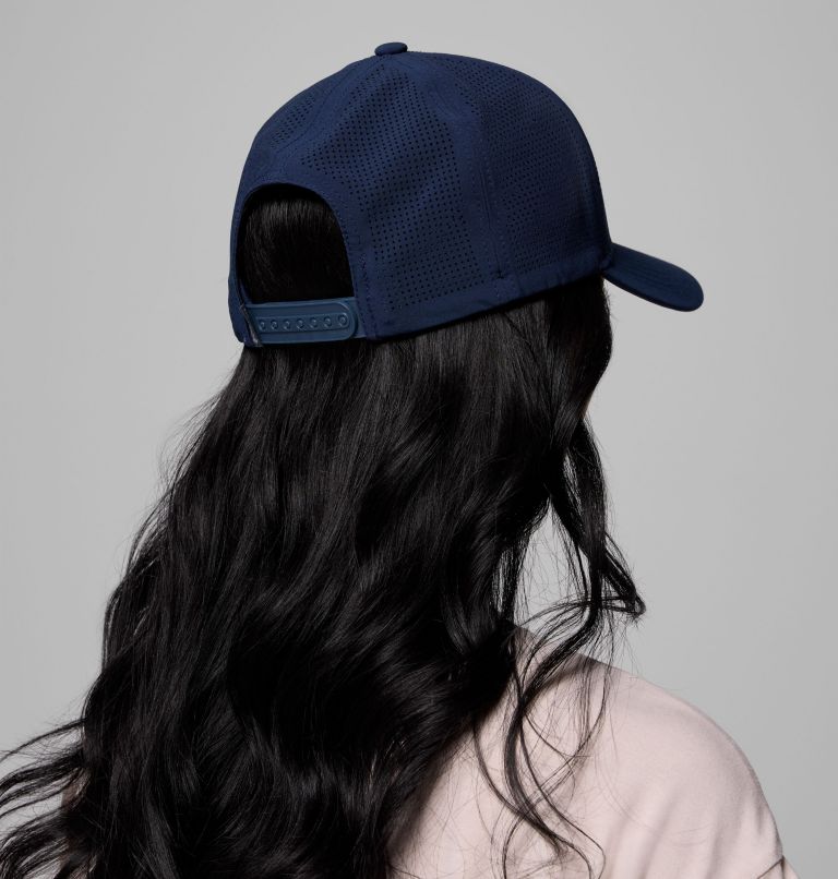 Mountaincap 3D Stretch Snap Back Ball Cap, Color: Collegiate Navy, Circular Landscape, image 6