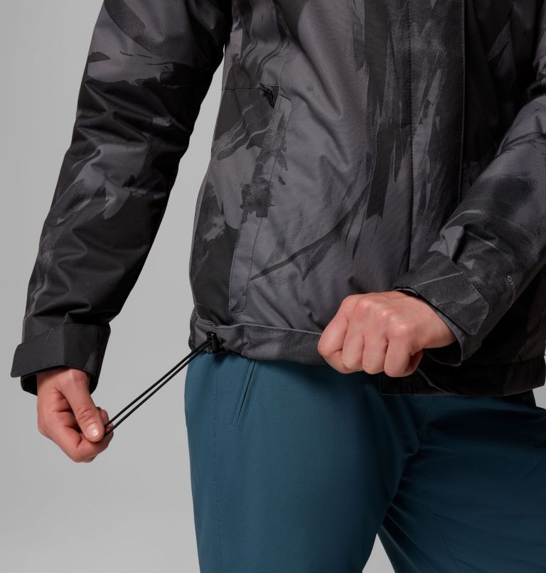 Women's Whirlibird V Printed Interchange Jacket, Color: Shark Snowflight, image 14