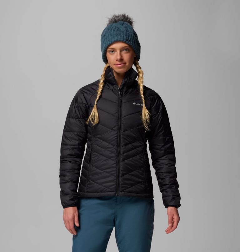 Women's Whirlibird V Printed Interchange Jacket, Color: Shark Snowflight, image 6