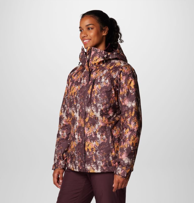 Women's Whirlibird V Printed Interchange Jacket, Color: Moonvista Timberwild Print, image 4