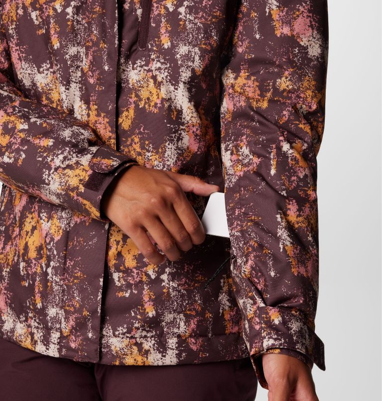 Women's Whirlibird V Printed Interchange Jacket, Color: Moonvista Timberwild Print, image 10