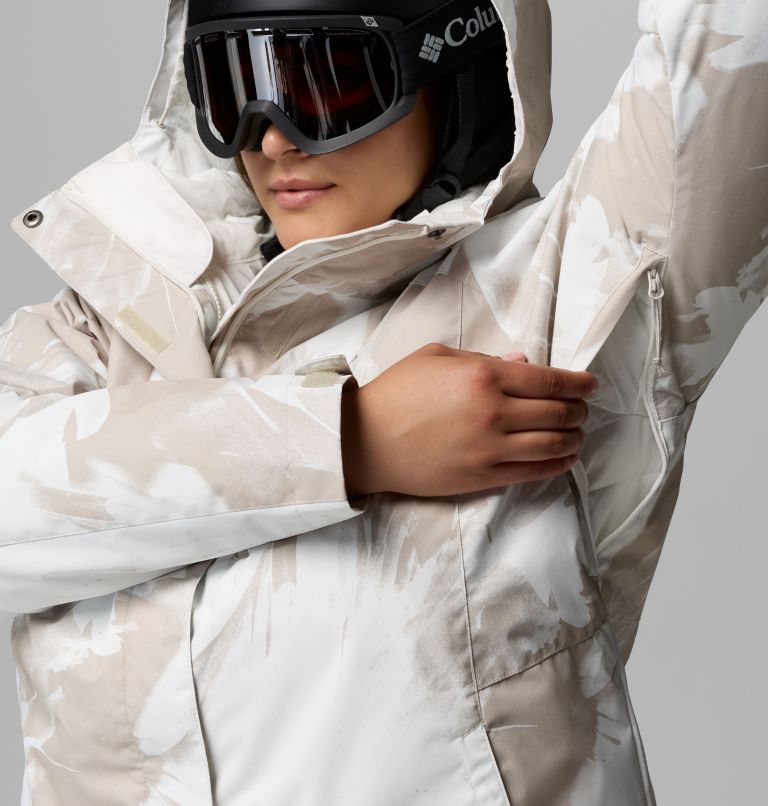 Women's Whirlibird V Printed Interchange Jacket - Plus Size, Color: Dark Stone Snowflight, image 13