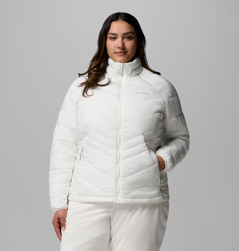 Women's Whirlibird V Printed Interchange Jacket - Plus Size, Color: Dark Stone Snowflight, image 5