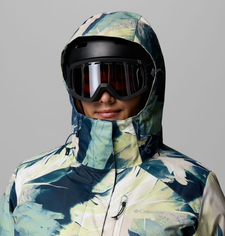 Women's Whirlibird V Printed Interchange Jacket - Plus Size, Color: Everblue Snowflight, image 5