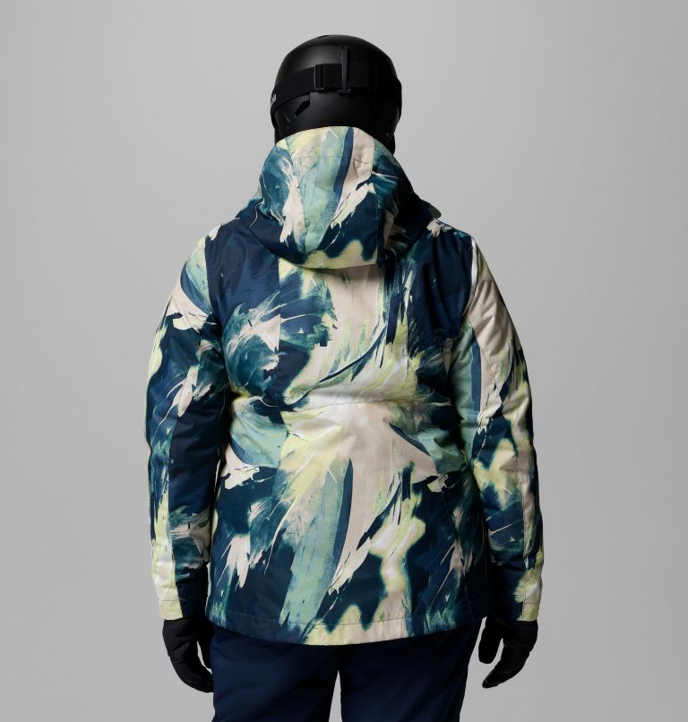 Women's Whirlibird V Printed Interchange Jacket - Plus Size, Color: Everblue Snowflight, image 3