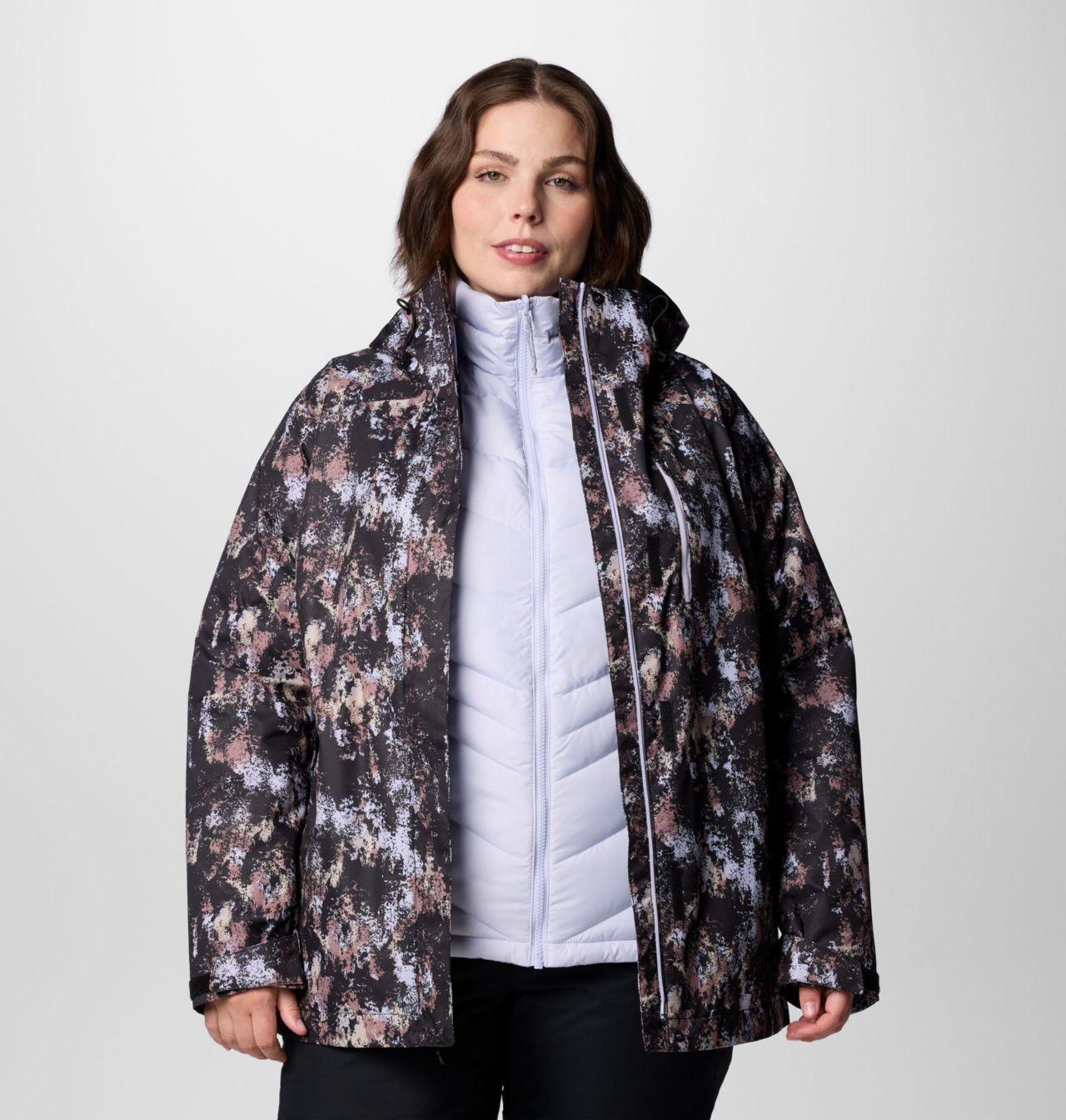 Manteau à imprimé Interchange Whirlibird™ V pour femmes – Grandes tailles 10