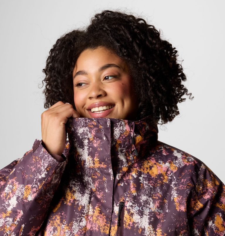 Women's Whirlibird V Printed Interchange Jacket - Plus Size, Color: Moonvista Timberwild Print, image 5