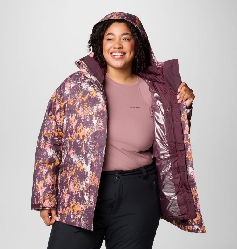 Women's Whirlibird V Printed Interchange Jacket - Plus Size, Color: Moonvista Timberwild Print, image 6