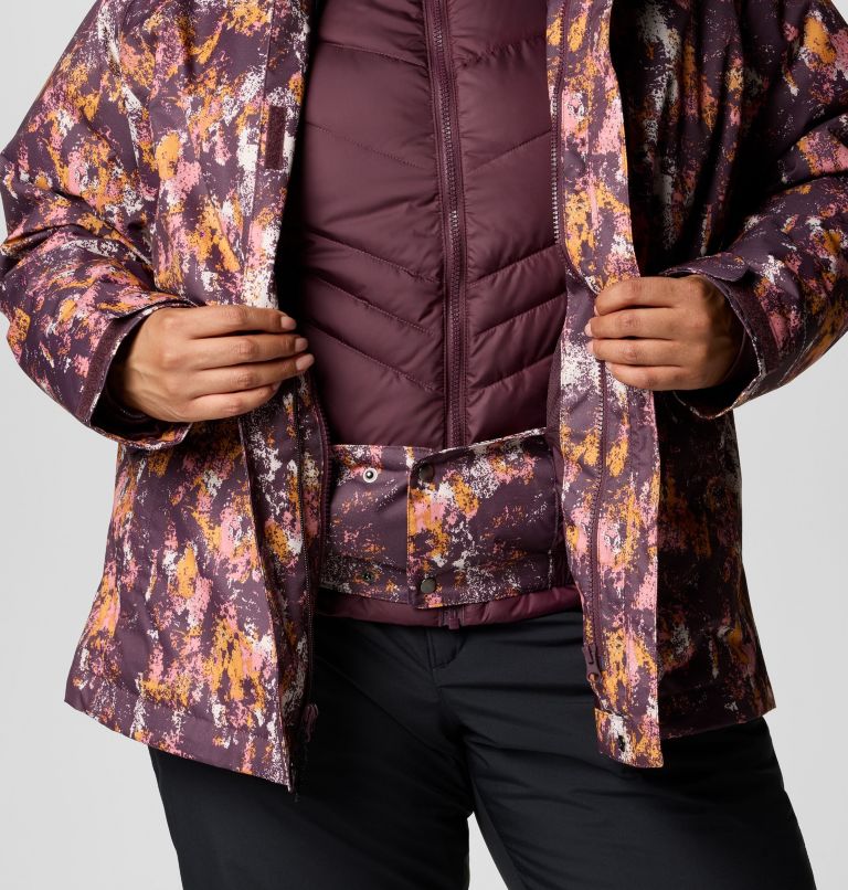 Women's Whirlibird V Printed Interchange Jacket - Plus Size, Color: Moonvista Timberwild Print, image 10