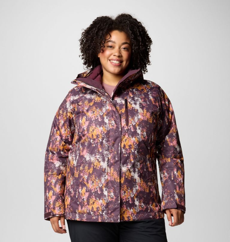 Women's Whirlibird V Printed Interchange Jacket - Plus Size, Color: Moonvista Timberwild Print, image 1