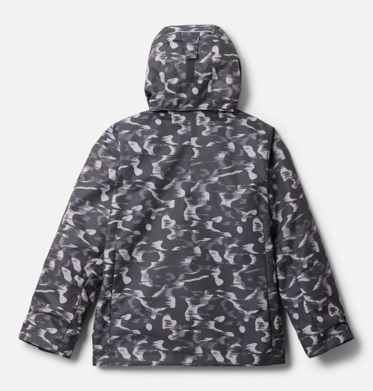 Boys' Bugaboo III Printed Fleece Interchange Jacket, Color: Shark Barkblur, Black, image 2