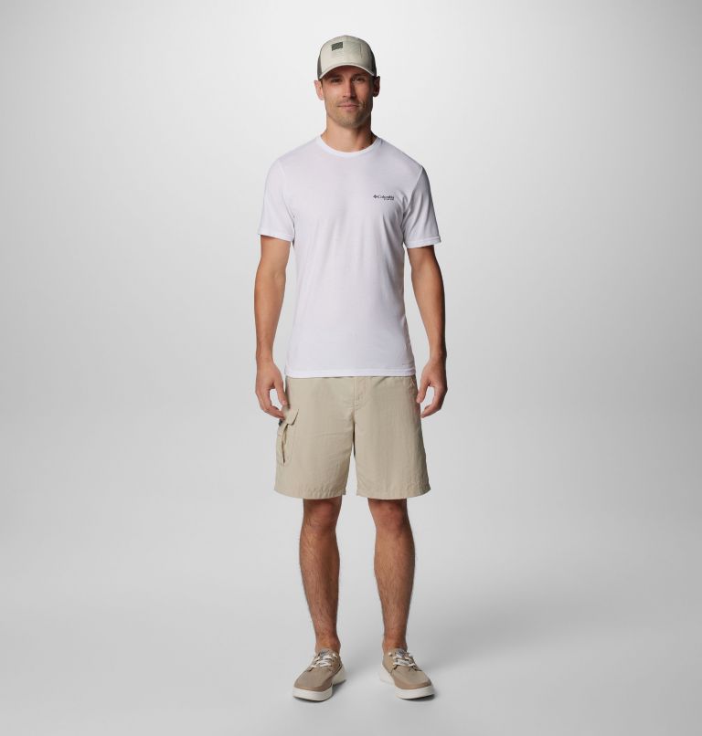 PFG Tarpon Rise technisches T-Shirt für Männer, Color: White Heather, Tarpon Rise, image 3