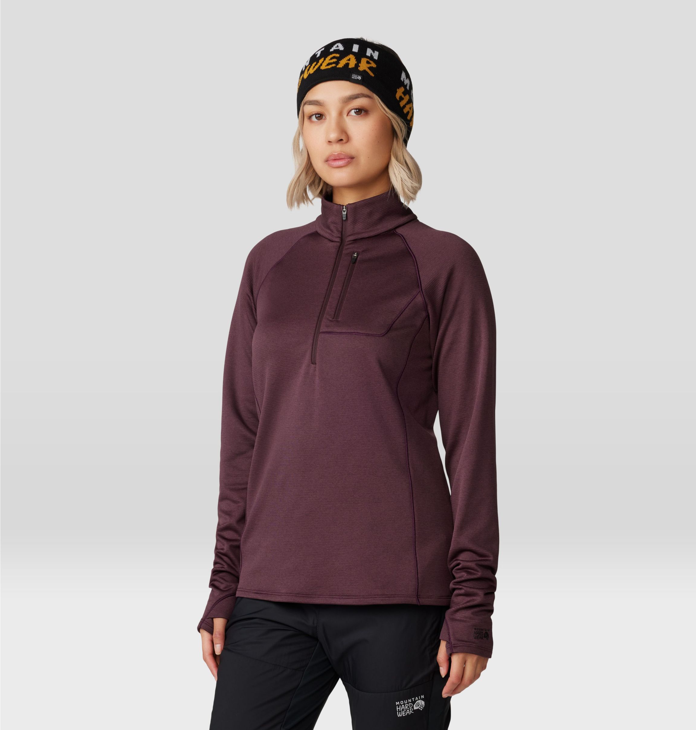 【希少】mountain hardwear glacier Women's Glacial Trail™ Half Zip | Mountain Hardwear