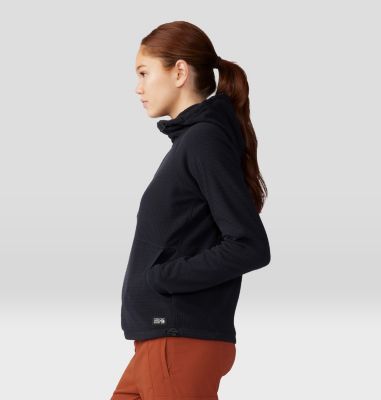 Women's Summit Grid Half Zip Hoody, Color: Black, image 15