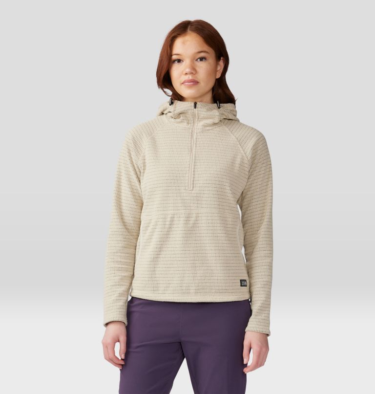 Women's Summit Grid™ Half Zip Hoody | Mountain Hardwear