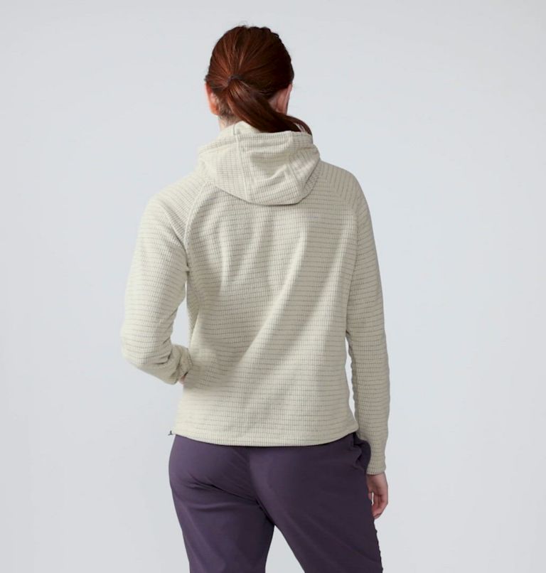 Women's Summit Grid Half Zip Hoody, Color: Wild Oyster