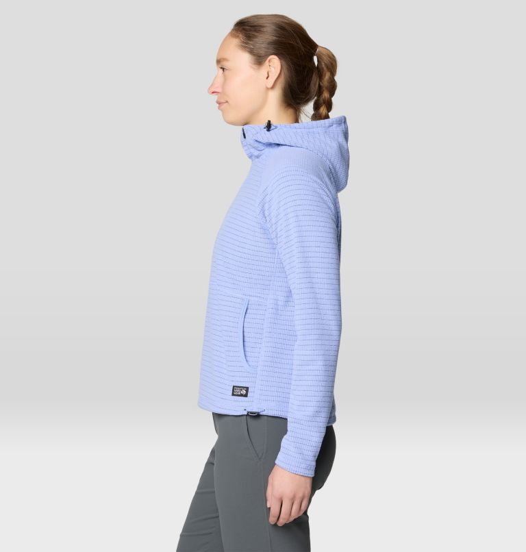 Women's Summit Grid Half Zip Hoody, Color: Light Illusion, image 3