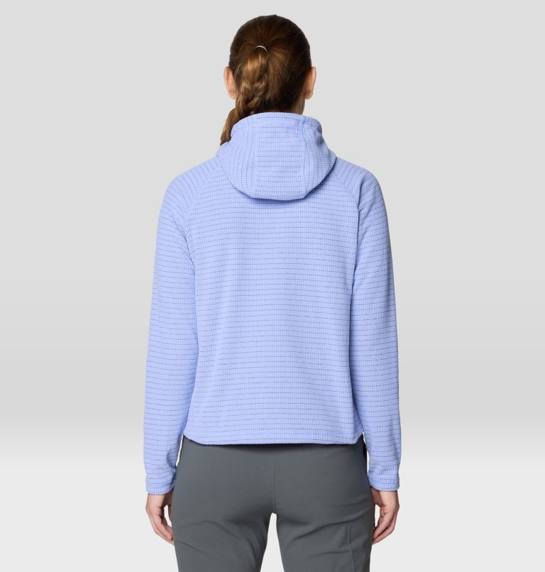 Women's Summit Grid Half Zip Hoody, Color: Light Illusion, image 2