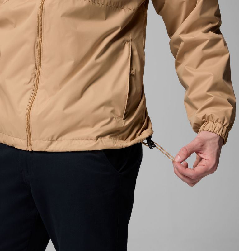 Men's Glenbrook Bend Rain Jacket, Color: Canoe, image 6