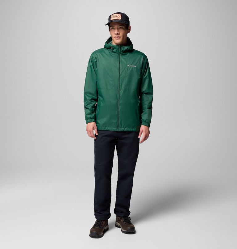 Men's Glenbrook Bend Rain Jacket, Color: Rain Forest, image 2
