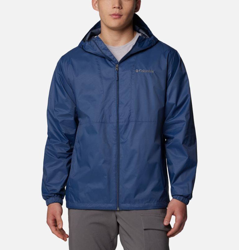 Men's Glenbrook Bend Rain Jacket, Color: Dark Mountain, image 1