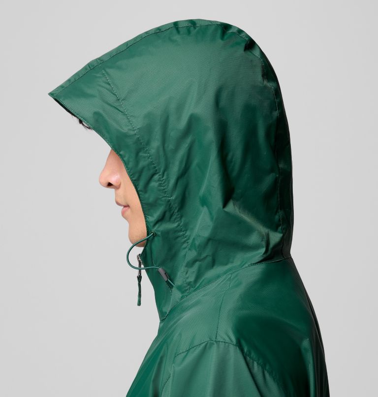 Men's Glenbrook Bend Rain Jacket - Tall, Color: Rain Forest, image 8