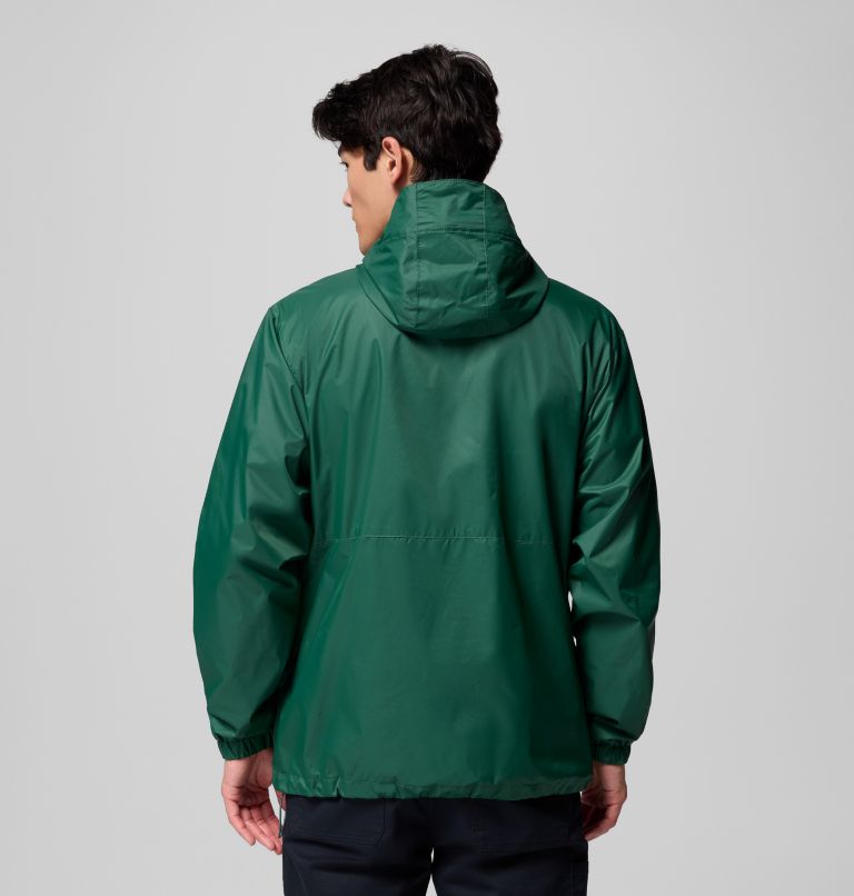 Men's Glenbrook Bend Rain Jacket - Tall, Color: Rain Forest, image 3