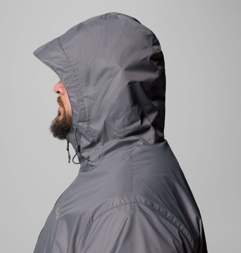 Men's Glenbrook Bend Rain Jacket - Big, Color: City Grey, image 6