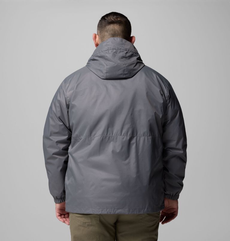 Men's Glenbrook Bend Rain Jacket - Big, Color: City Grey, image 3
