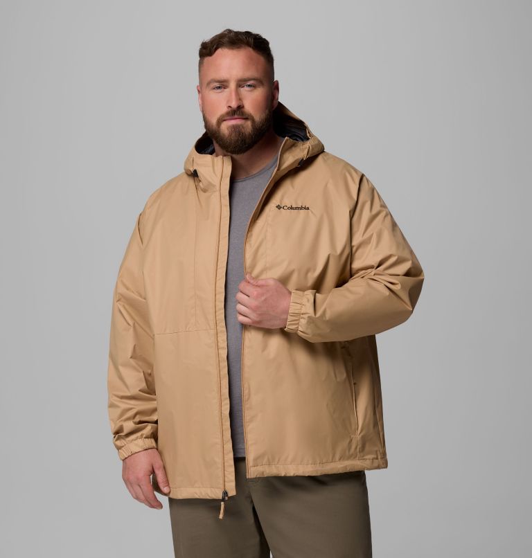 Men's Glenbrook Bend Rain Jacket - Big, Color: Canoe, image 5