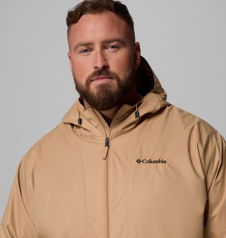 Men's Glenbrook Bend Rain Jacket - Big, Color: Canoe, image 7