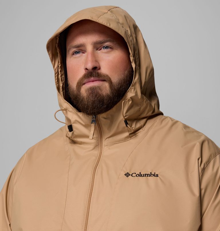 Men's Glenbrook Bend Rain Jacket - Big, Color: Canoe, image 8