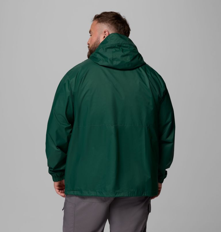 Men's Glenbrook Bend Rain Jacket - Big, Color: Rain Forest, image 3