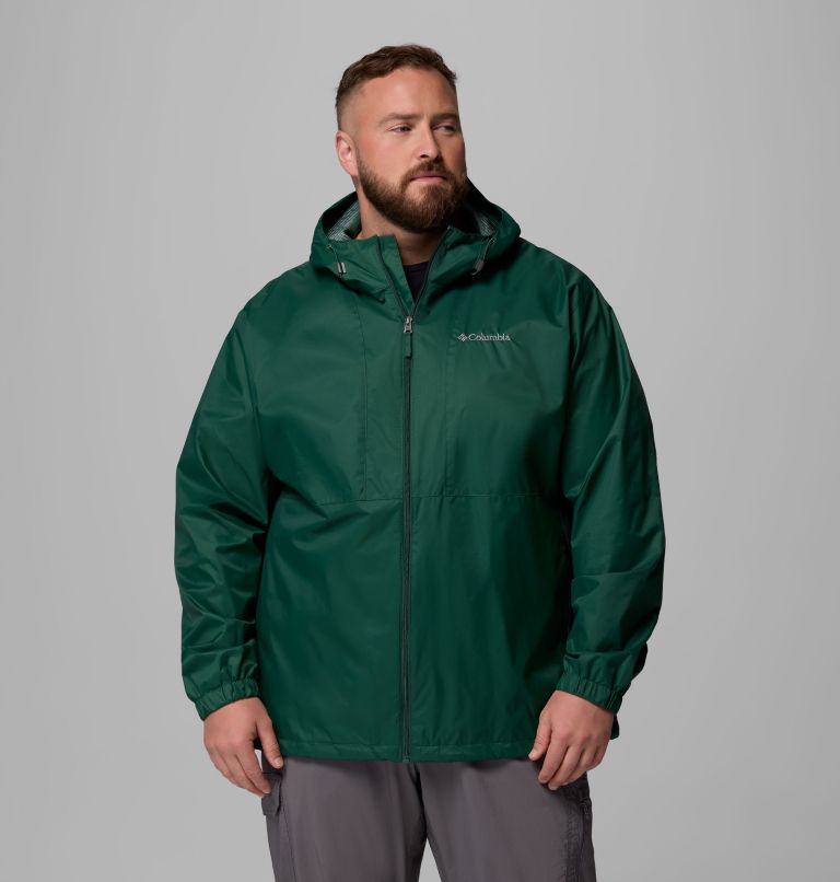 Men's Glenbrook Bend Rain Jacket - Big, Color: Rain Forest, image 1