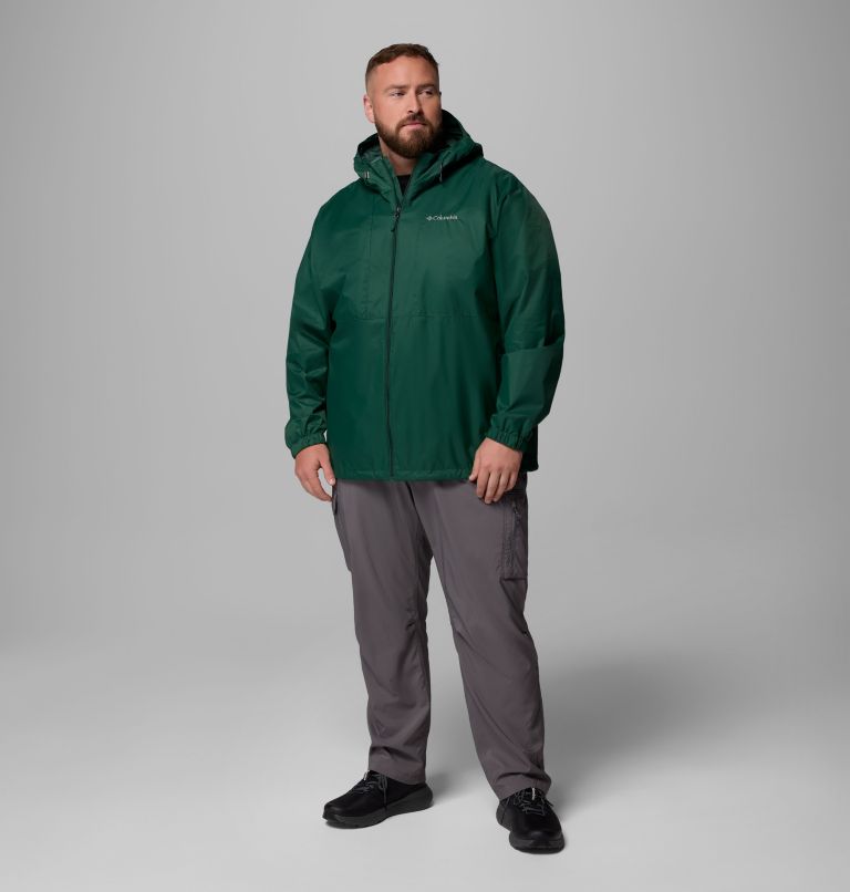 Men's Glenbrook Bend Rain Jacket - Big, Color: Rain Forest, image 2