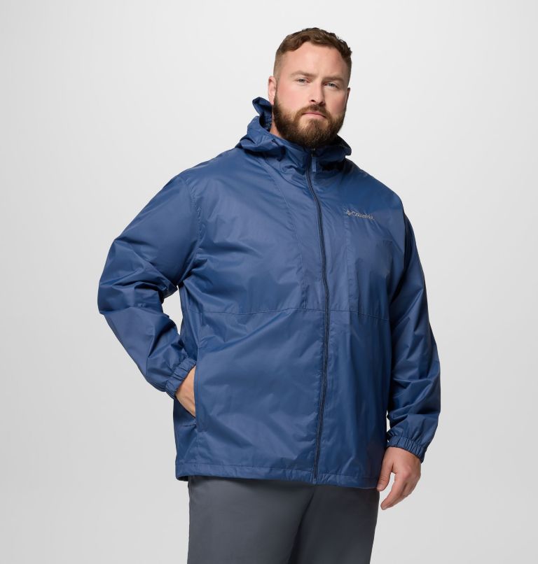 Glenbrook Bend Rain Jacket | 478 | 1X, Color: Dark Mountain, image 5