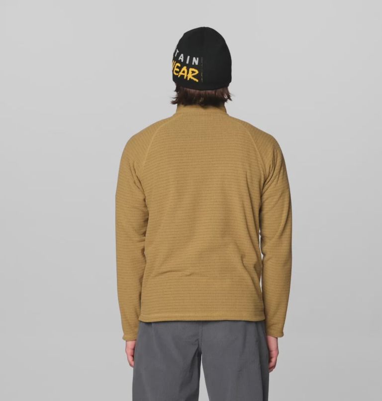 Men's Summit Grid Half Zip, Color: Grassland
