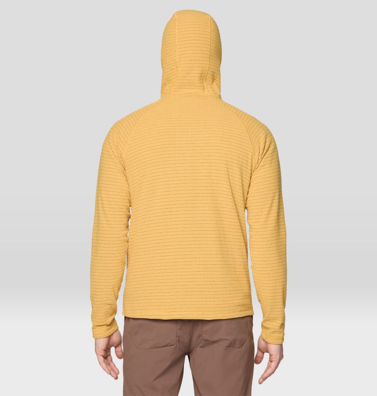 Men's Summit Grid Hoody, Color: Sundown Gold, image 2