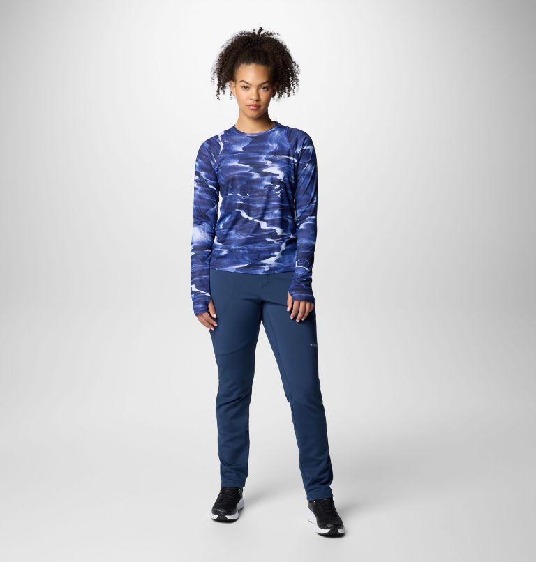 Women's Vast Canyon High Rise Softshell Pants, Color: Collegiate Navy, image 3