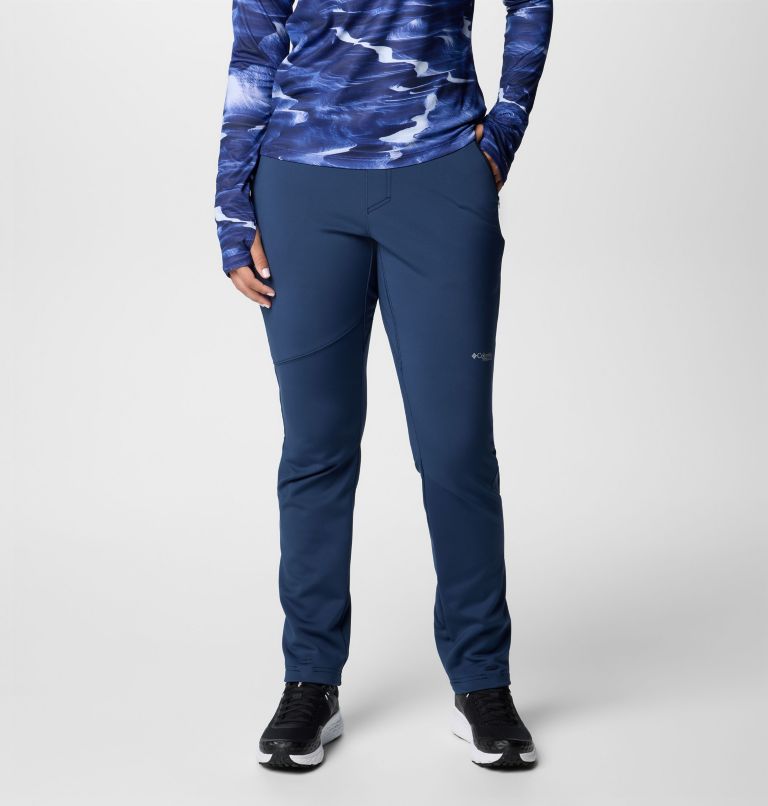 Women's Vast Canyon High Rise Softshell Pants, Color: Collegiate Navy, image 1