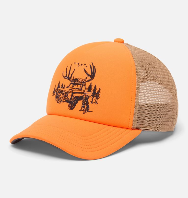 PHG Timberbuck Foam Trucker Hat, Color: Blaze, Huckin N Truckin, image 1