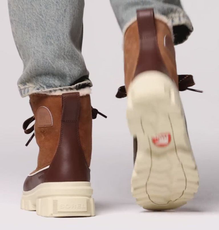 Women's TORINO V Waterproof Snow Boots, Color: Velvet Tan, Tobacco